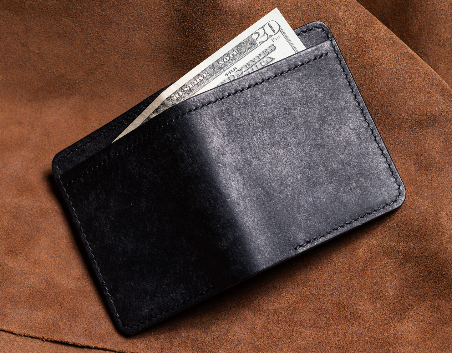 LIAM BILLFOLD WALLET - BLACK PUEBLO