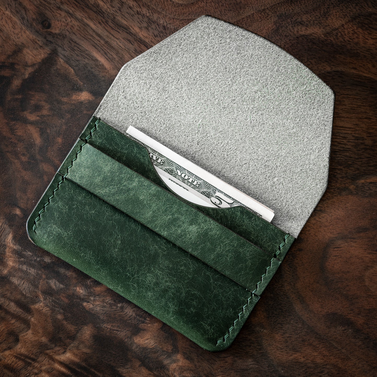 BROOKS WALLET - PINE