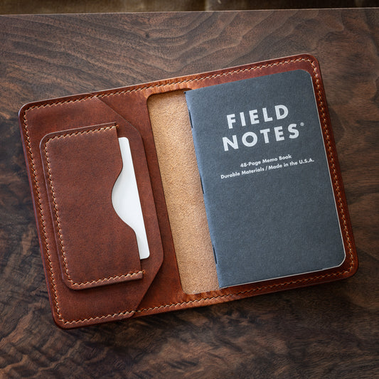 FIELD WALLET - DARK ENGLISH TAN