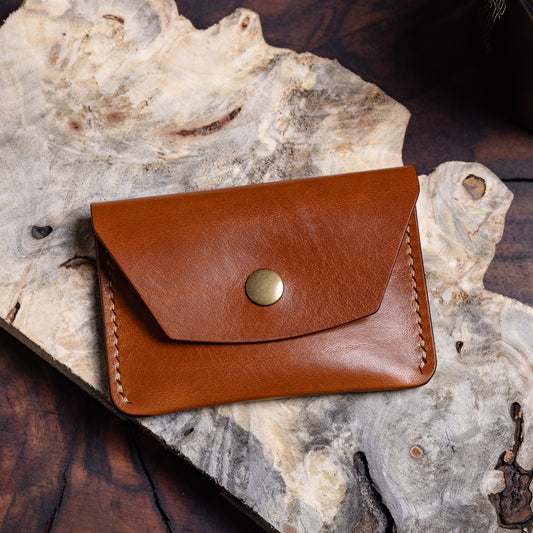 BROOKS WALLET - HICKORY