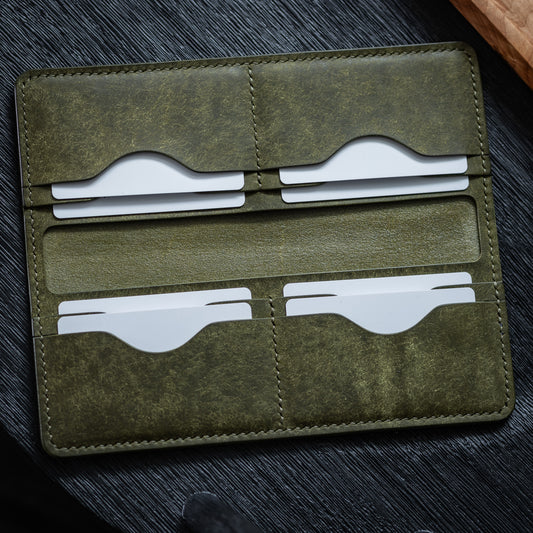 HAVEN LONG WALLET - OLIVE